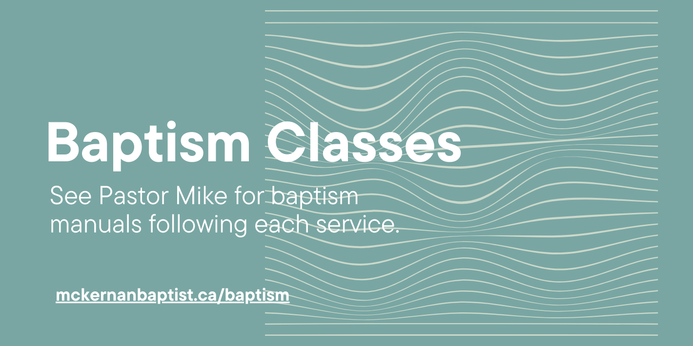 McKernan baptism classes