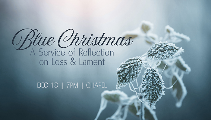 blue christmas cover