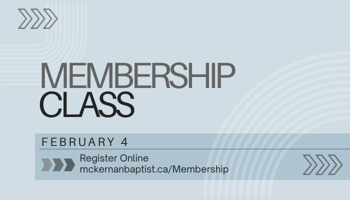 McKernan Membership Class