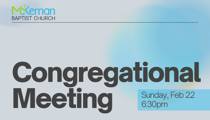 mckernan congregational meeting