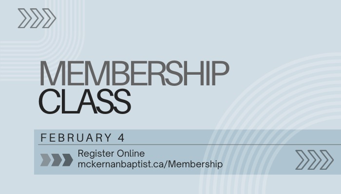 McKernan Membership Class